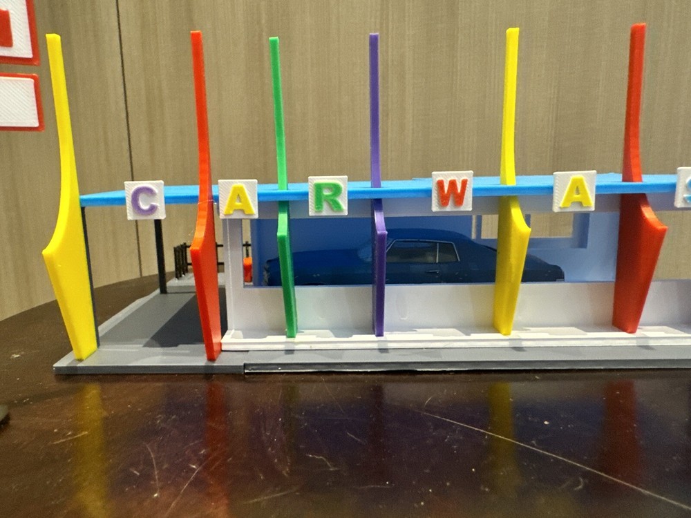 O Scale “Googie Style” Car Wash - Kit