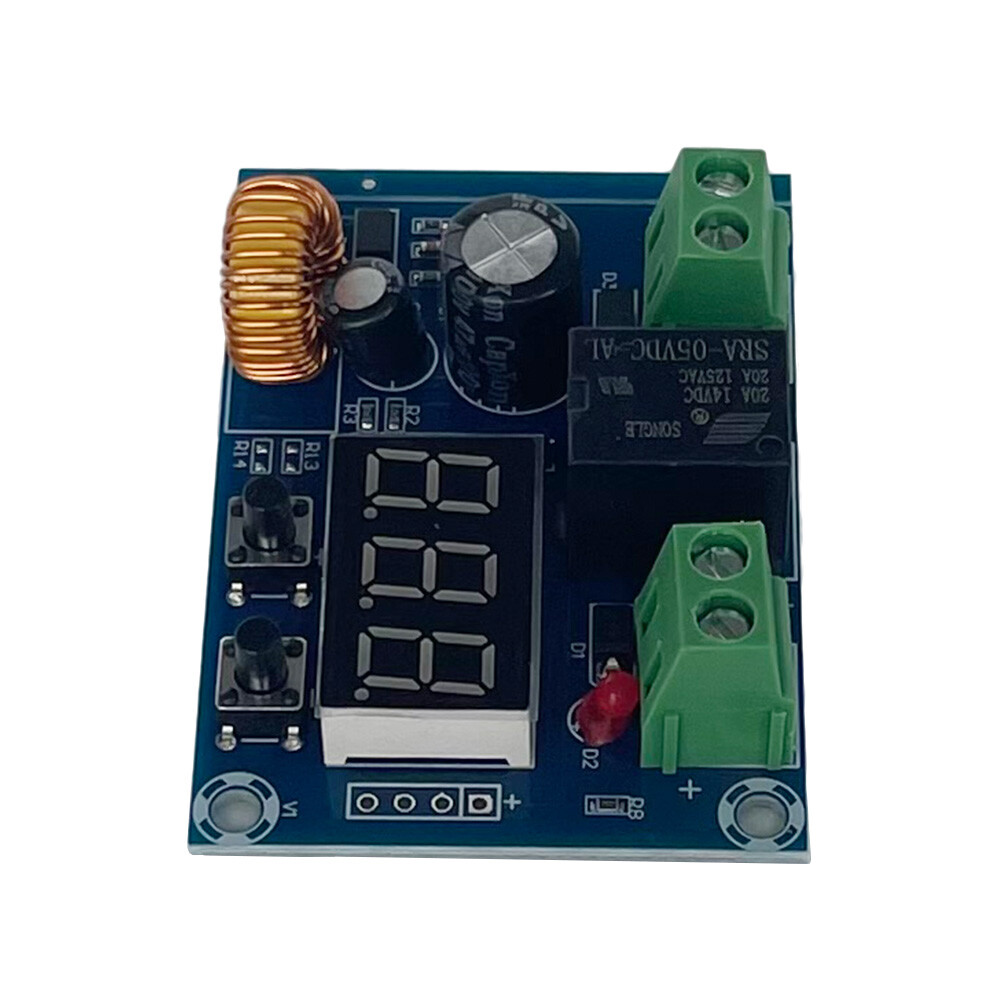 2X DC 12V-36V Battery Low Voltage cut off On Switch Controller Protection Module