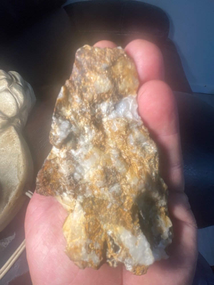 gold silver ore quartz specimen