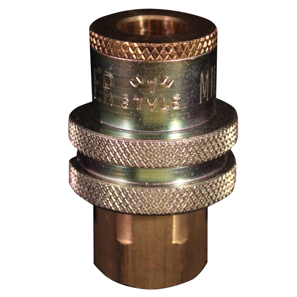 Milton 787 1/4" FNPT T-Style Coupler