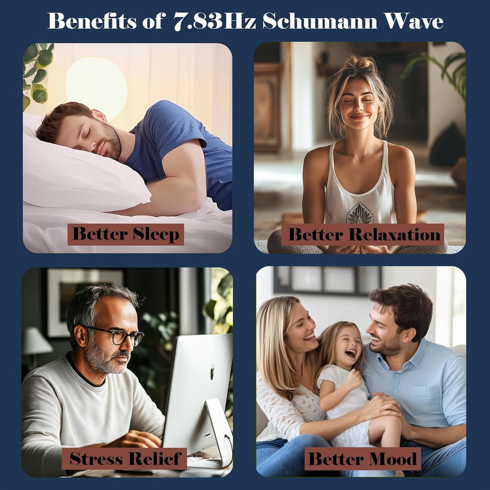 Adjustable Frequency Generator for Healing 7.83Hz Schumann Resonance