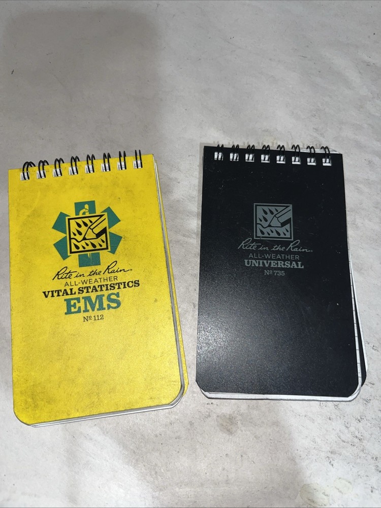 Rite In The Rain No. 112 & 735 Mini Notebook 2ct With Defects