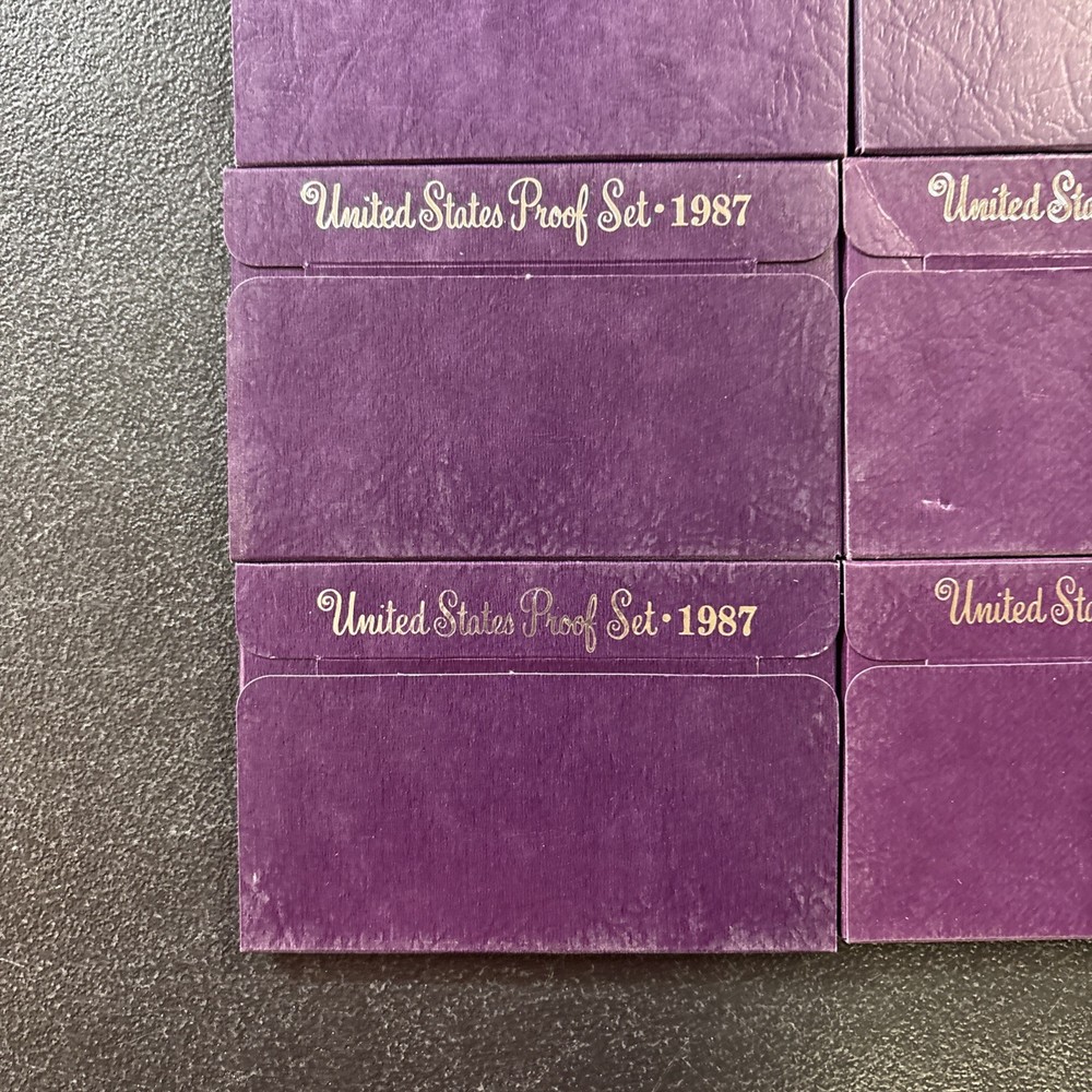 1987-S Clad Proof Sets LOT OF 10