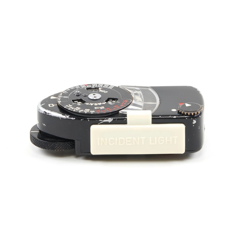 LEICA LIGHT METER MC BLACK PAINT + BOX #5549