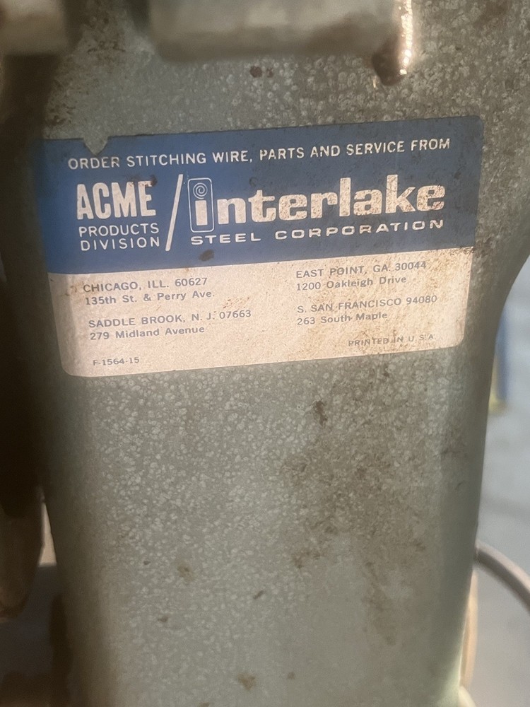 Acme Wire Sticher Model 3A
