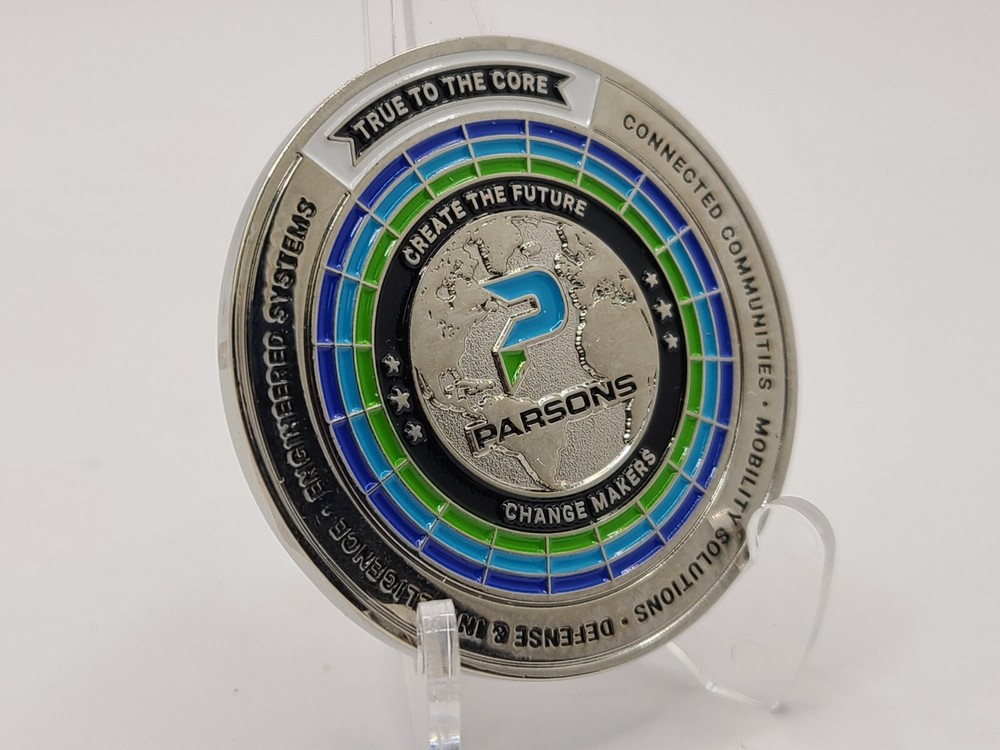 Challenge Coin Parsons True To The Core 1.75"