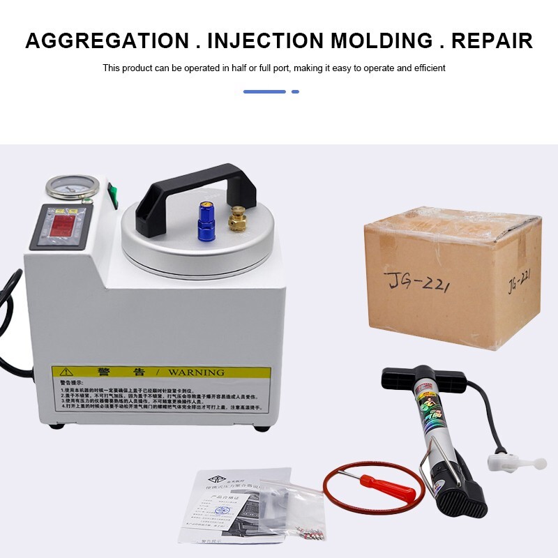 Dental Lab Automatic Polymerizer Portable Curing Pressure Pot Digital Display US