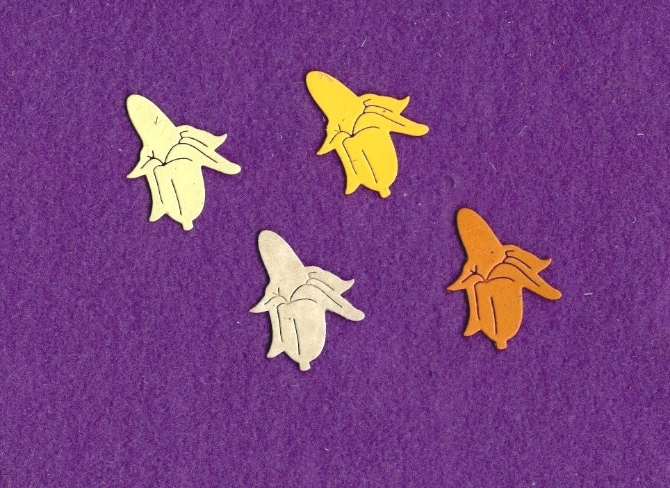FRUIT BANANAS die cuts scrapbook cards