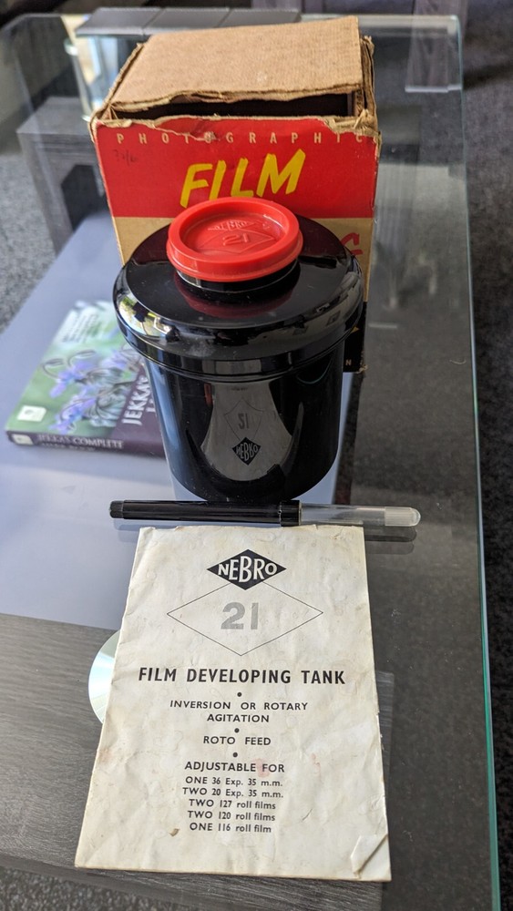 NEBRO 21 Developing Tank - Boxed