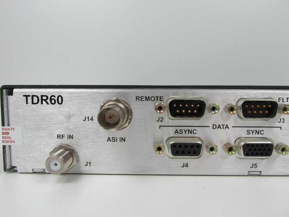 Tiernan TDR 60 IRD MPEG2-DVB receiver decoder TDR60