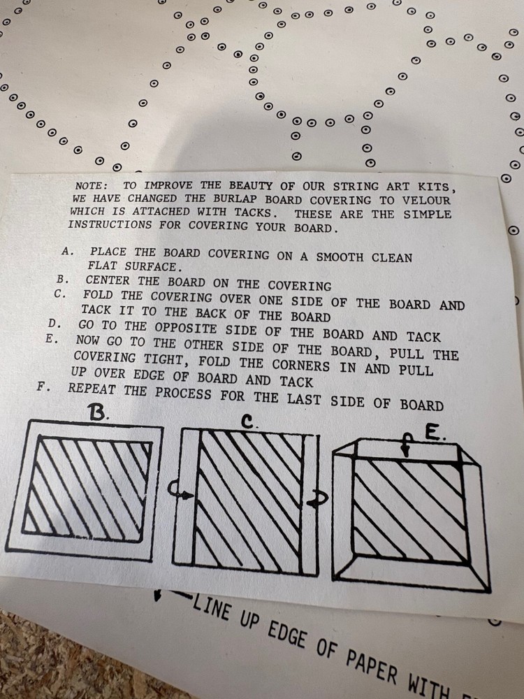Trends Geometric String Art Kit Vintage (M)