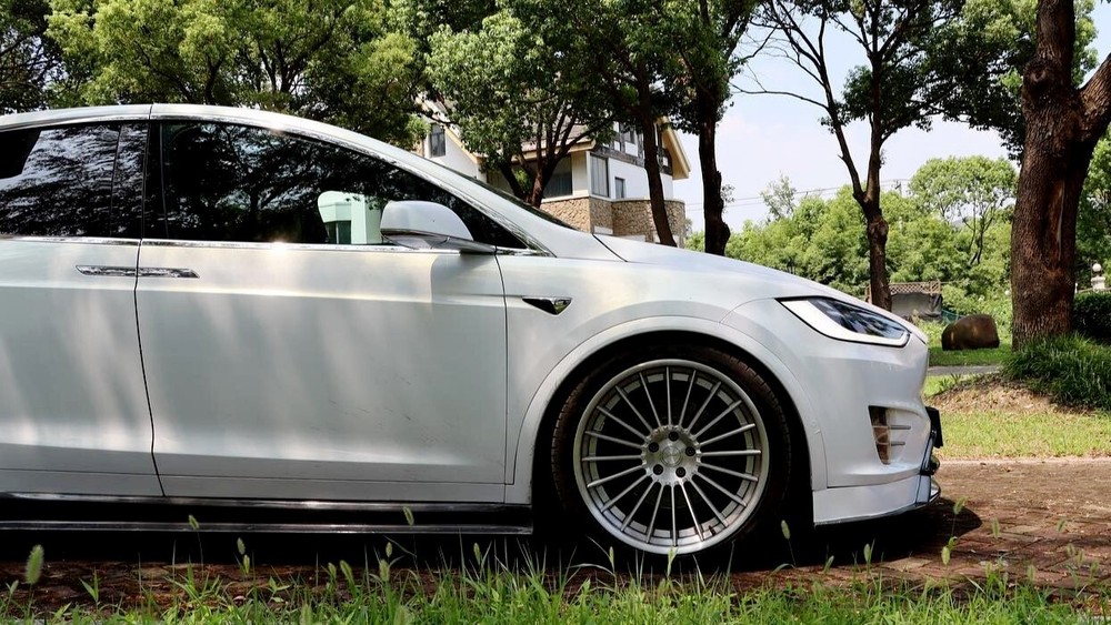 TESLA MODEL X EVOLUTION LOWERING LINKS KIT 2013 TO 2020 (PRECISION ADJUSTMENT)