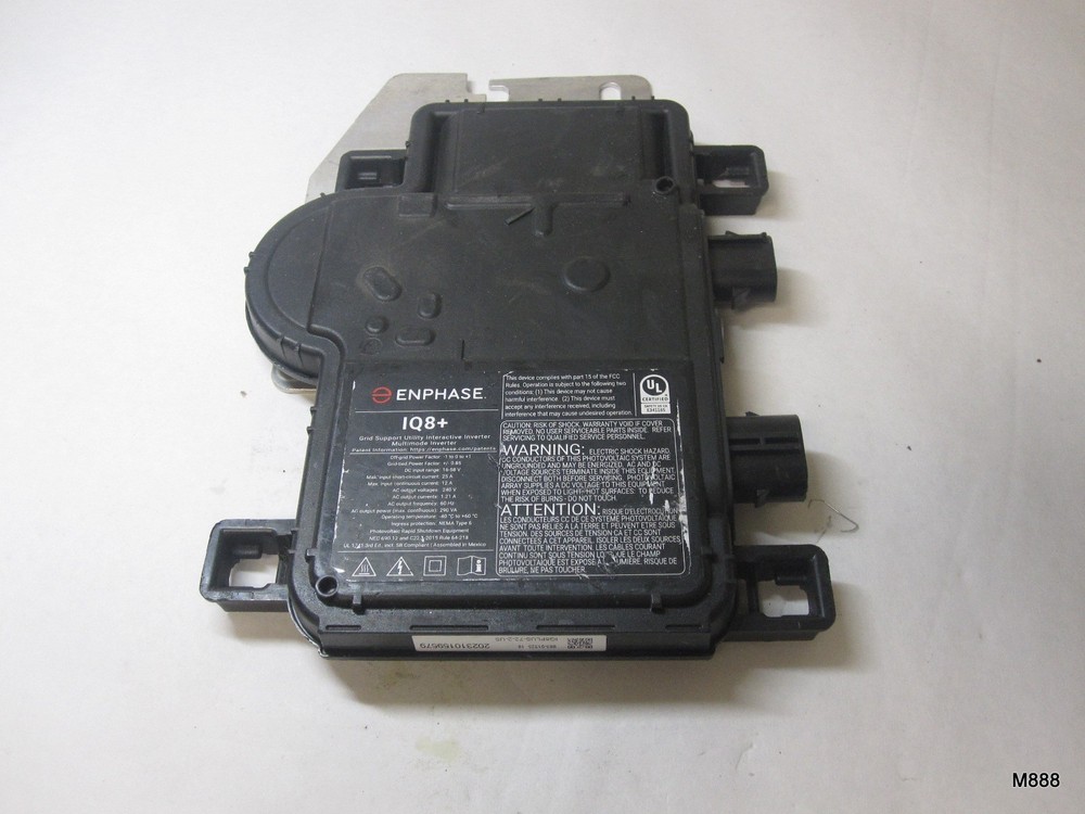 Single Enphase IQ8+ Grid Support Utility Microinverter (IQ8PLUS-72-M-US)