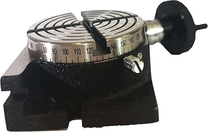 4" Inch Precision Rotary Table Horizontal And Vertical With Clamping kit RSTOOLS