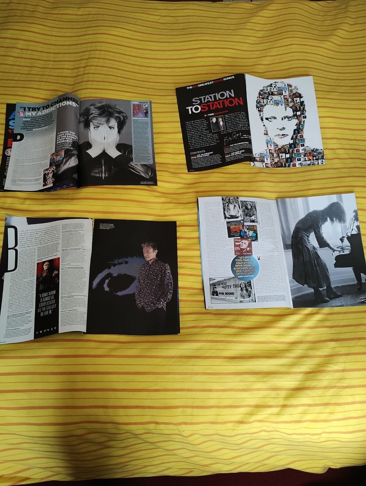 Four David Bowie sought after old magazine articles