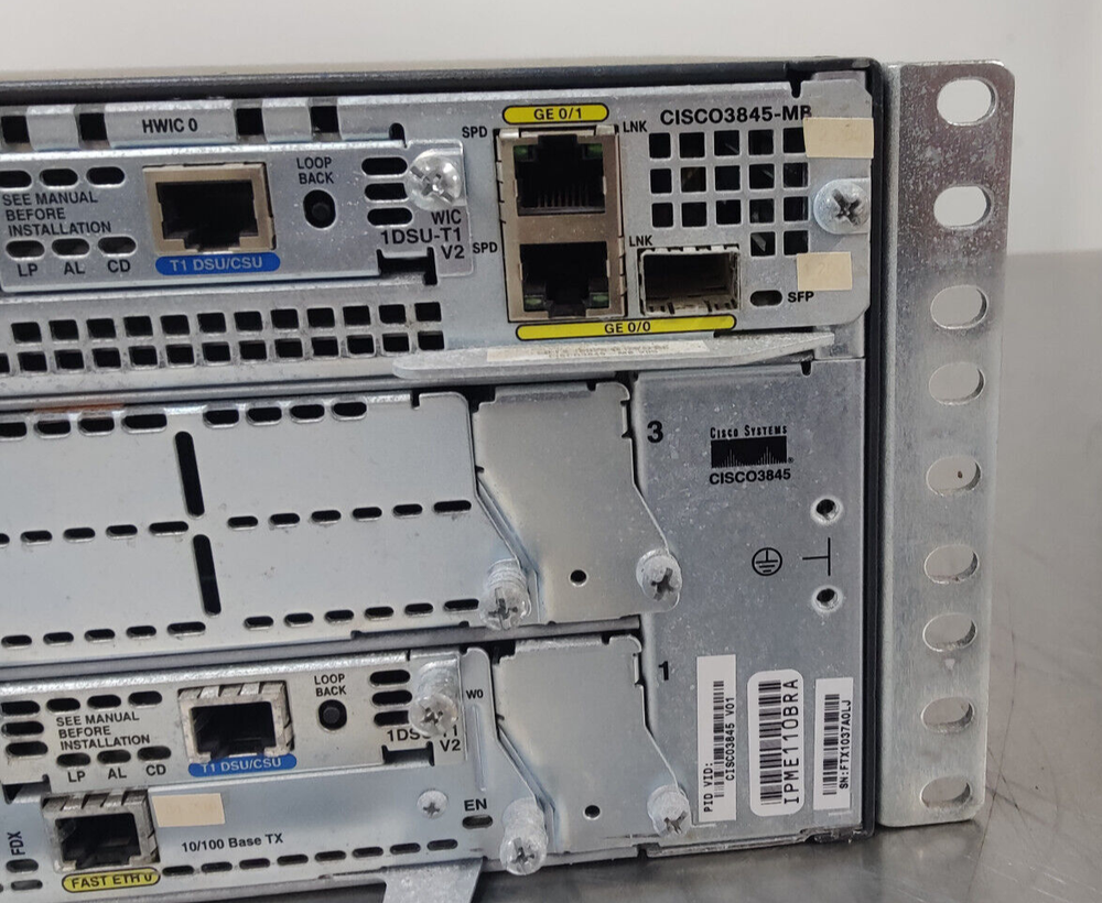Cisco 3800 Series, CISCO3845-MB