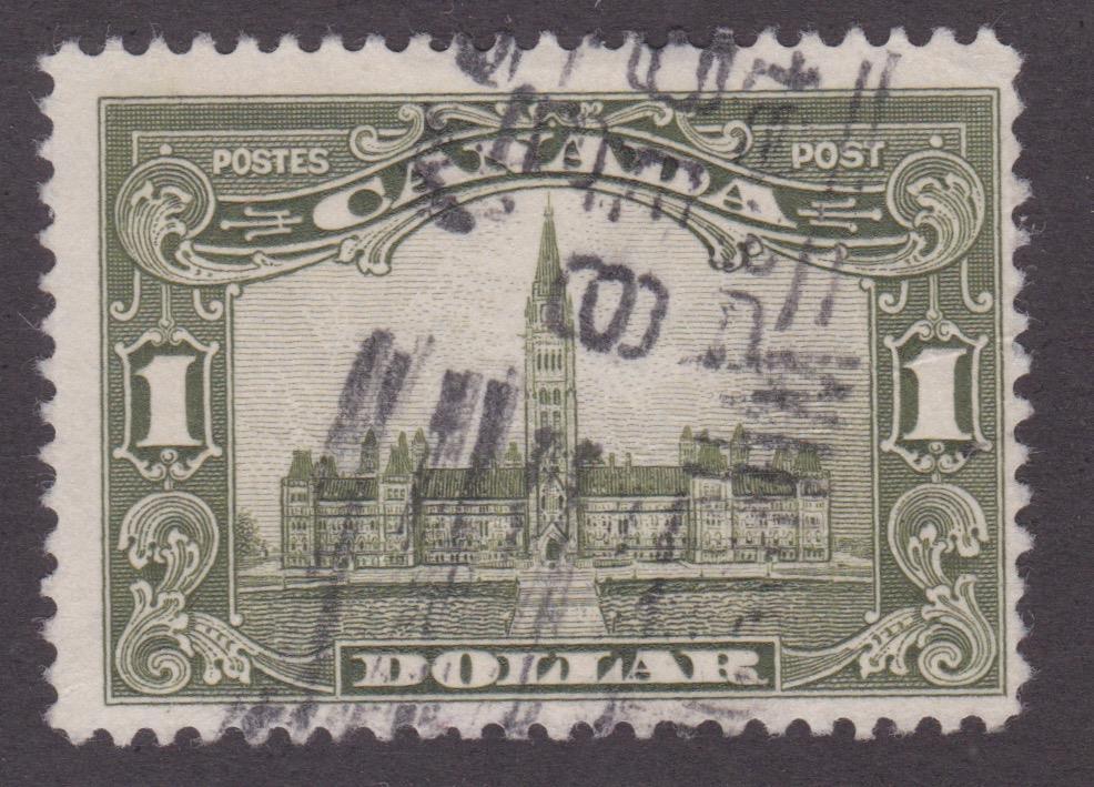 Canada 1929 - 159 KGV "Scroll" Issue: Parliament Building - F Used