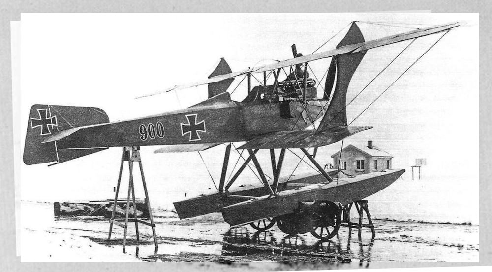 Tomasco Model Airplane Plans (FF): SABLATNIG 19" Scale Floatplane Rubber Pw'ed