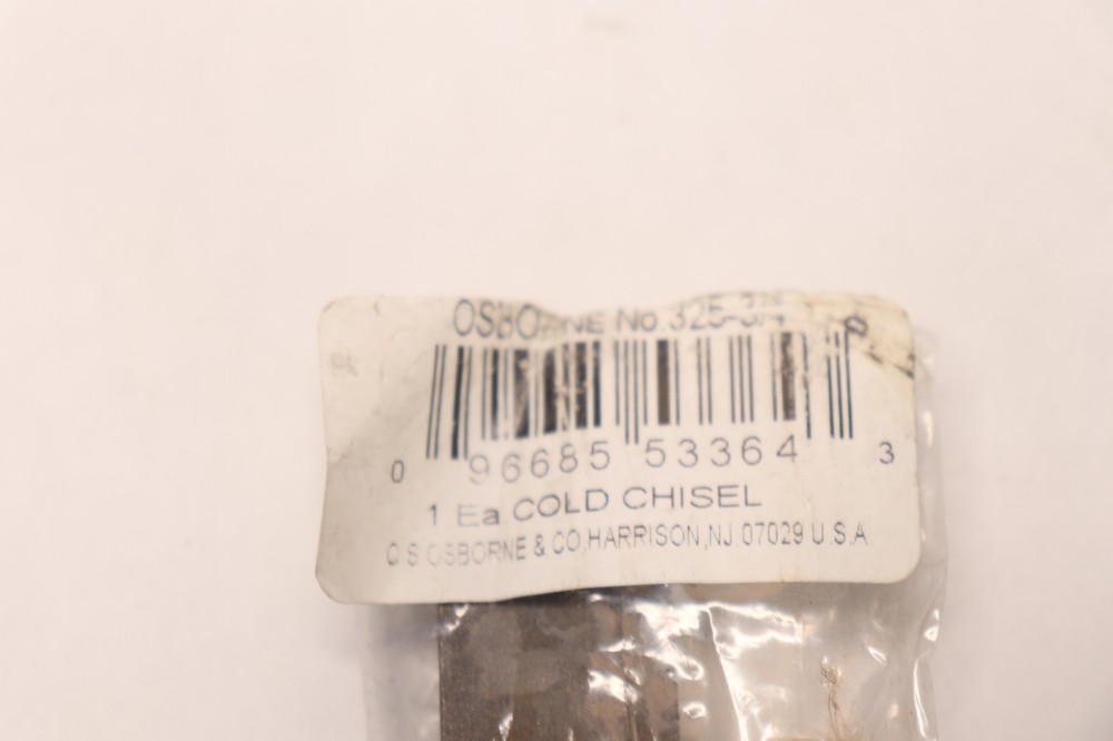 Osborne Cold Chisel 3/4" x 7" 325-3/4