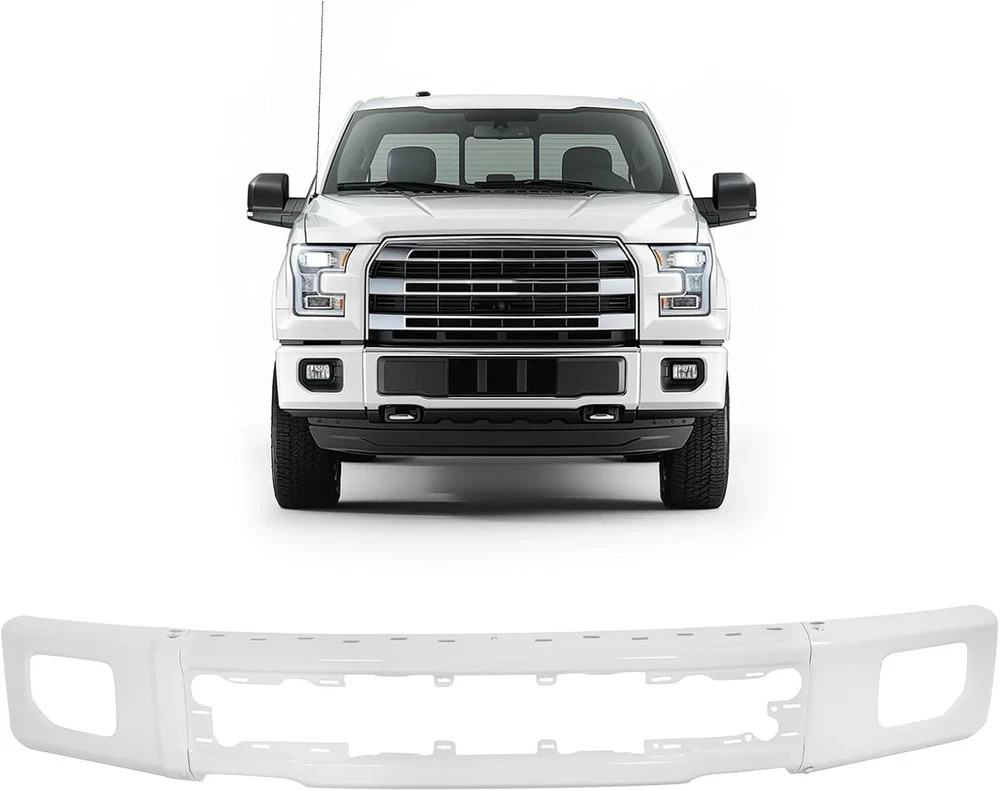 Front Bumper Face Bar Compatible with 2015-2017 Ford F-150 Replacement for FO100