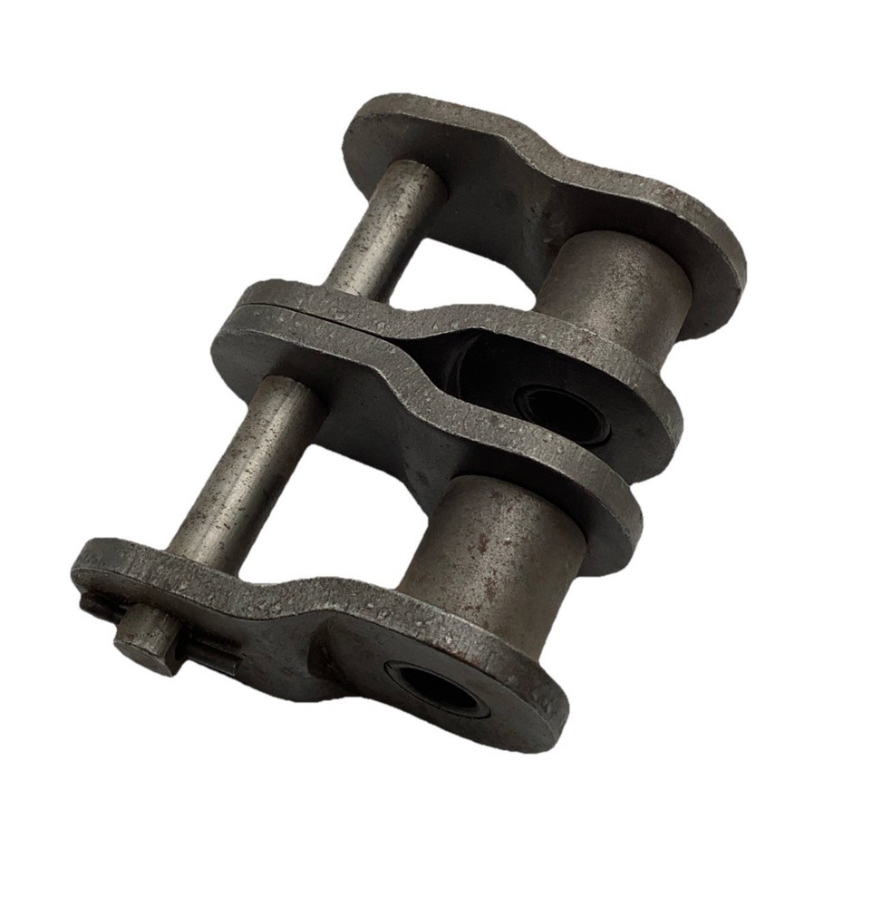 140-2 ANSI Heavy-Duty Double-Strand Roller Chain Offset Link Assembly