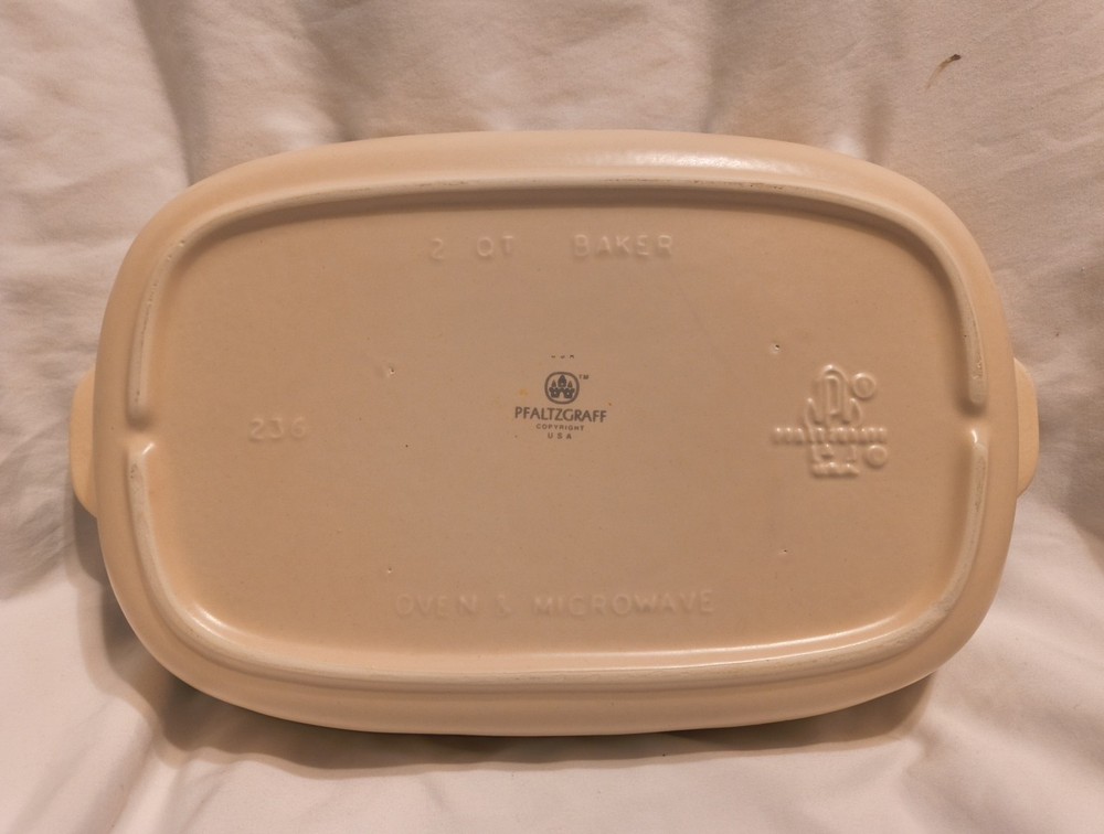 Pfaltzgraff Ceramic Baking Dish, Canister & Pitcher Set Floral Oven Safe
