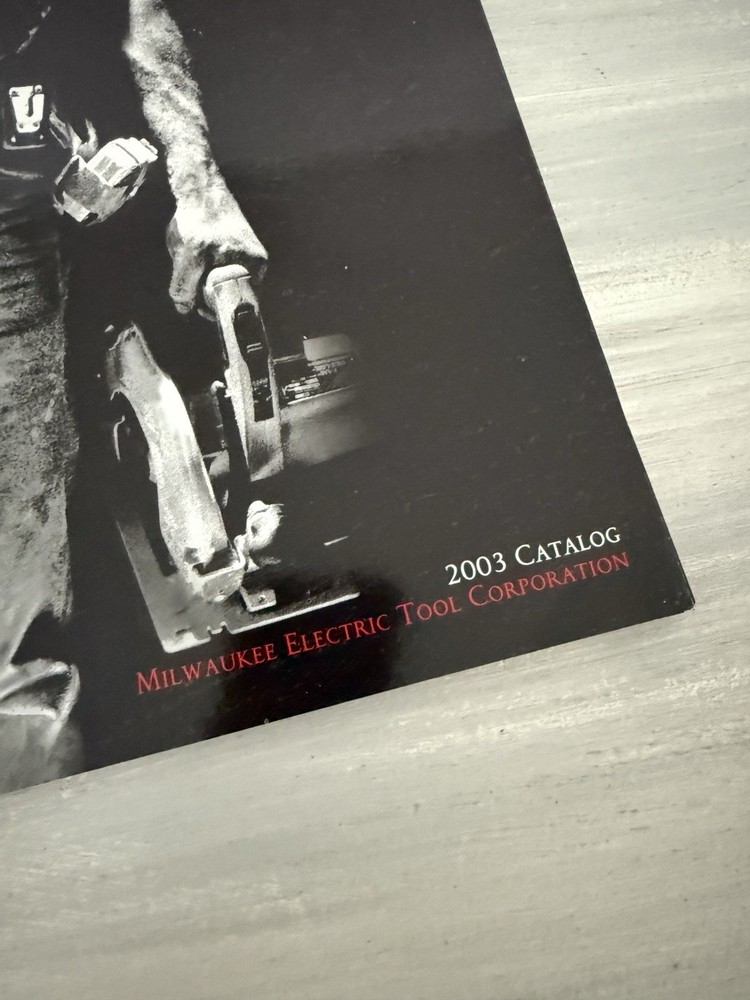 Milwaukee Electric Tools for Contractors & Industry Catalog 2001