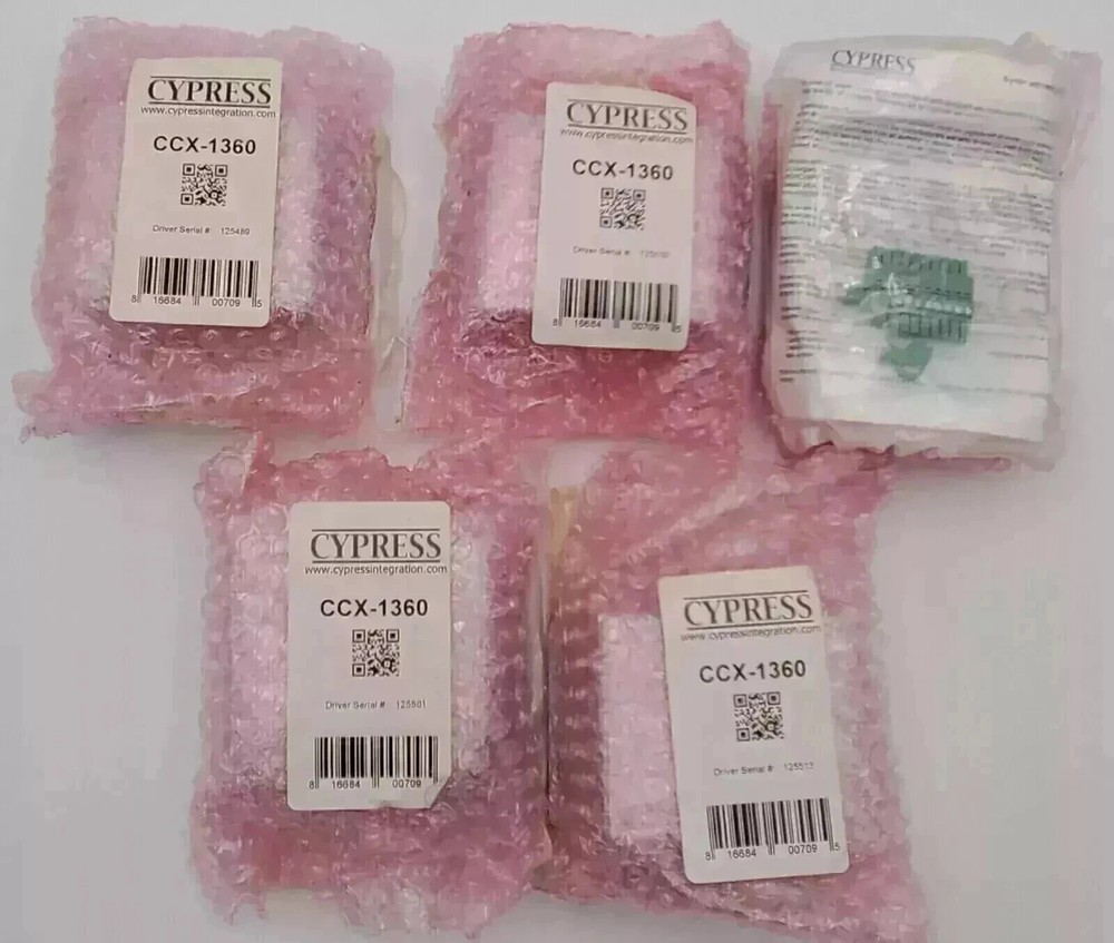 CYPRESS COMPUTER SYSTEM CCX-1360 MERCURY PANEL PROTOCOL CLOCK DRIVER NEW