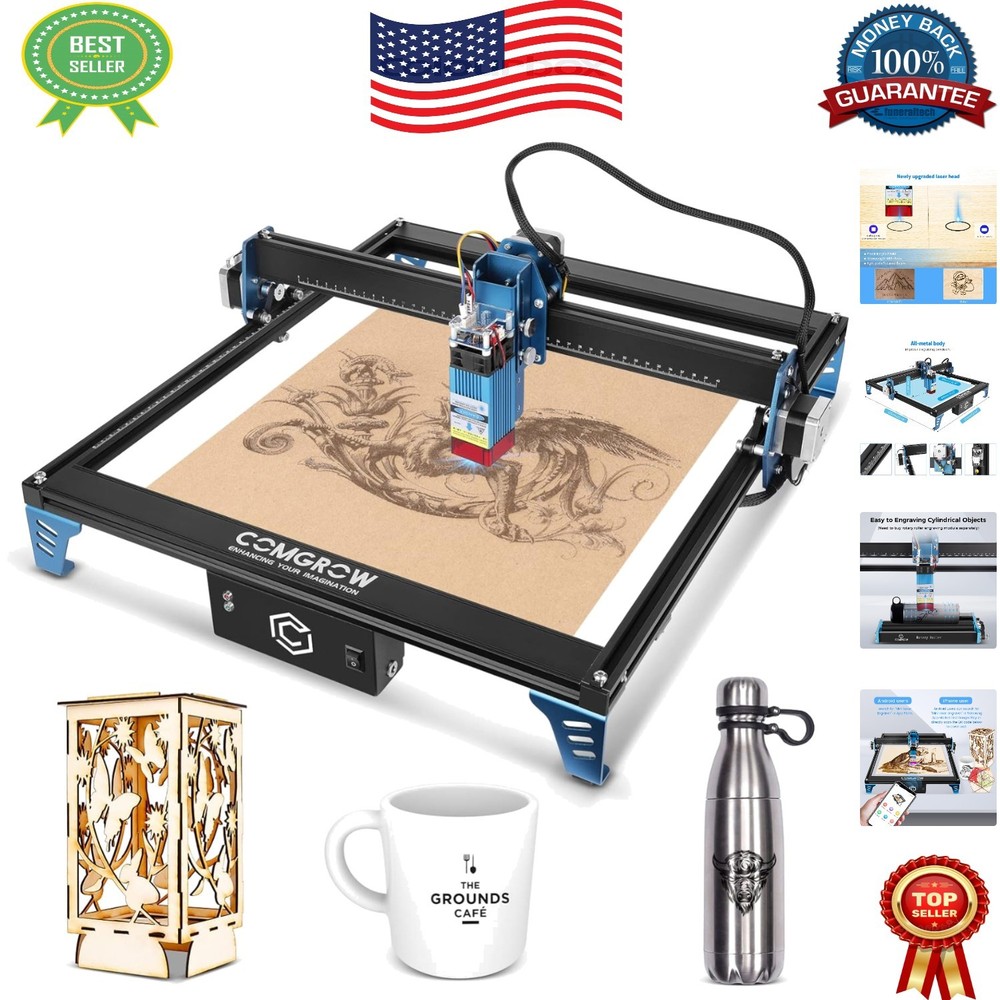 Z1 Laser Engraver - Automatic Operation & Connectivity for Creative Projects