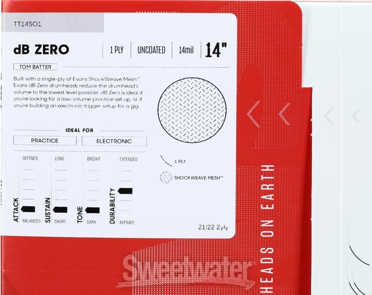 Evans SoundOff Drumhead - 14"