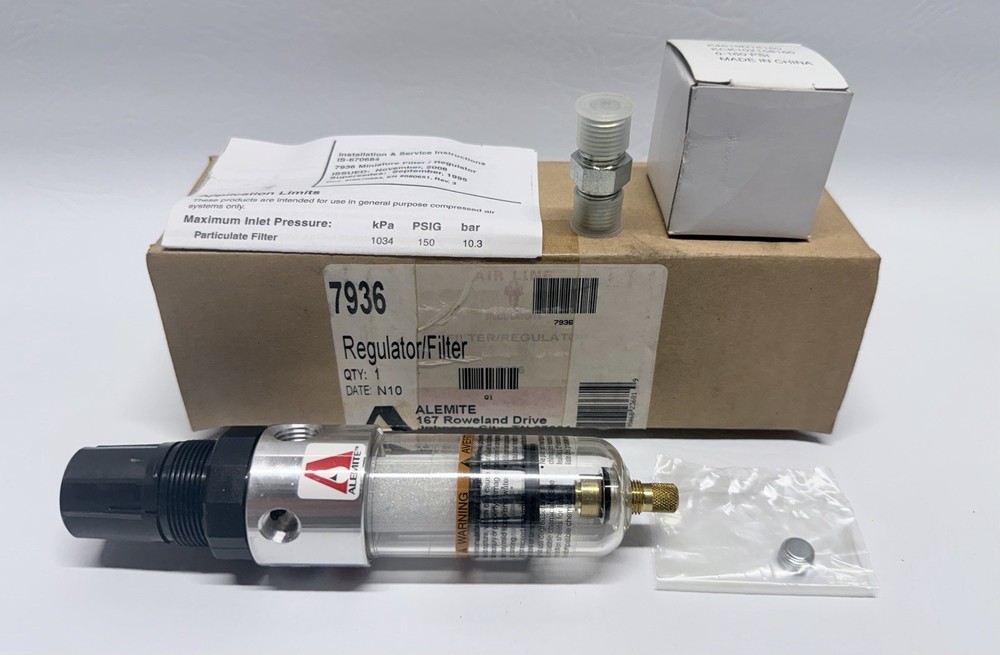 NEW Alemite 7936 Regulator Filter