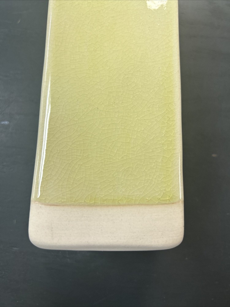 Costa Nova Madeira Lemon Rectangular Vase
