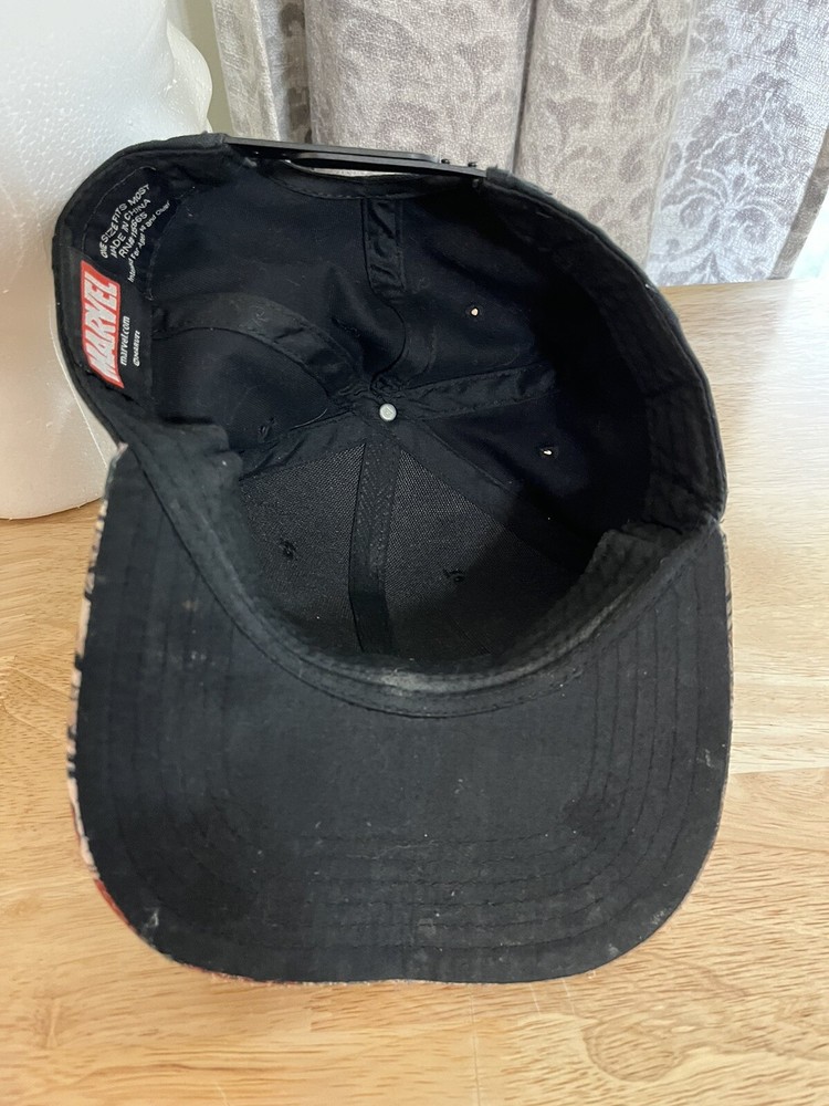Marvel Deadpool Comic Strip Hat Cap Flatbill Snapback