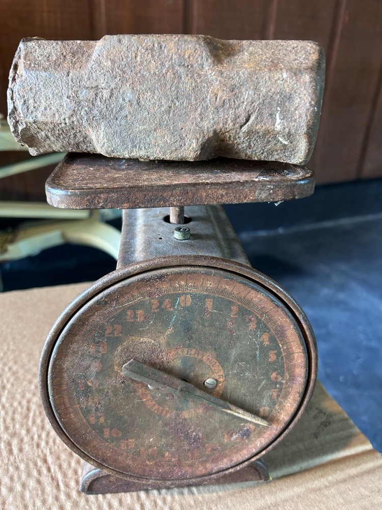 Rustic Original Vintage Primitive Forge Sledge Hammer more than 8 lb no handle