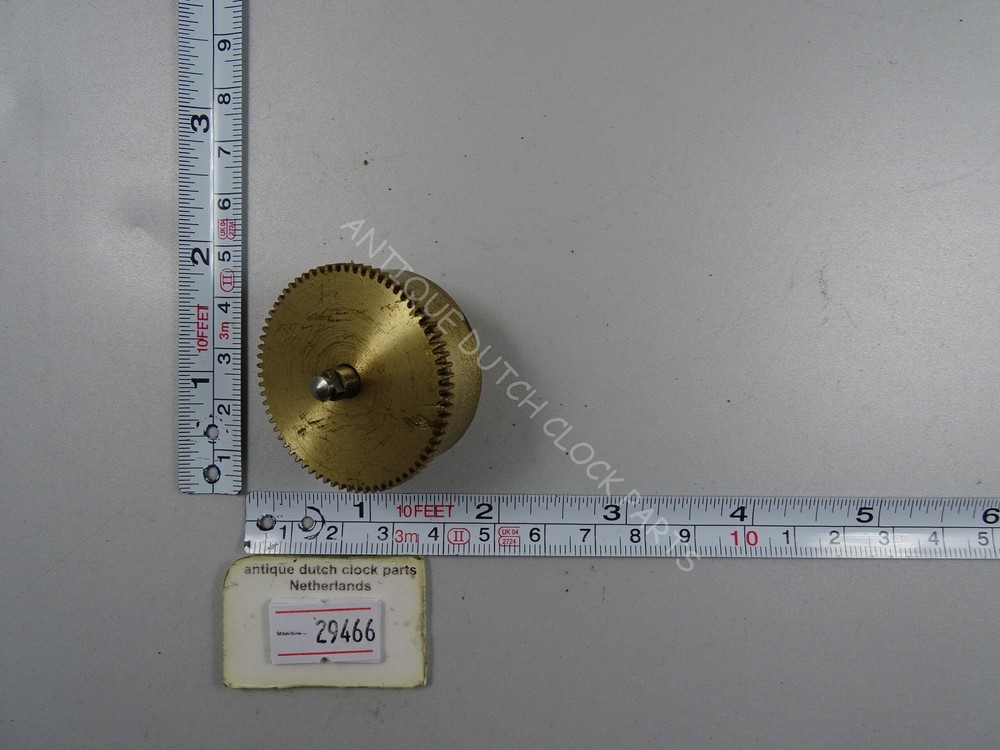 BRASS CLOCKWORK MAINSPRING BARREL MARKED 8S GERMAN HERMLE 150-010 CLOCKWORK
