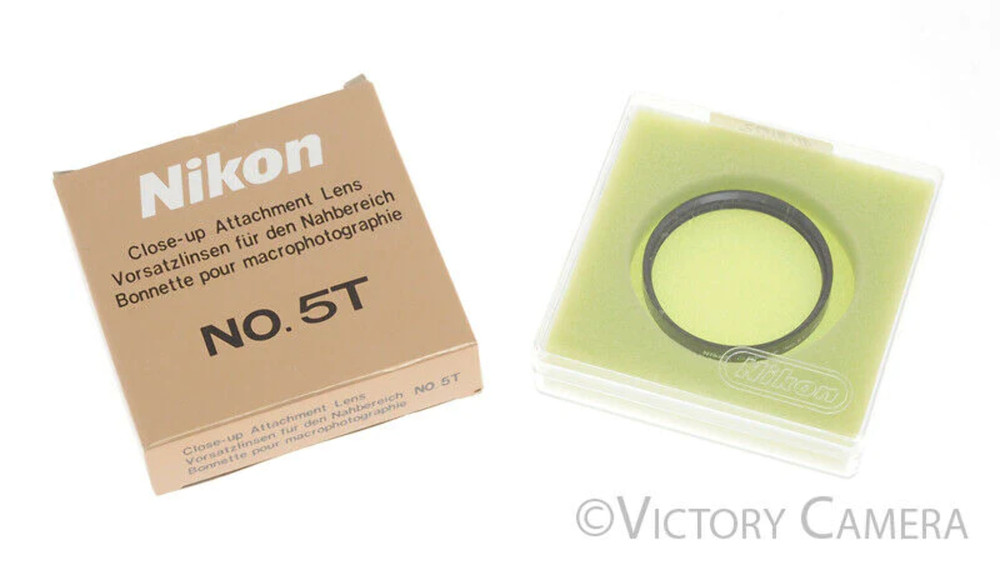 Nikon No. 5T 62mm Macro Diopter (Light Coating Loss) [Good]