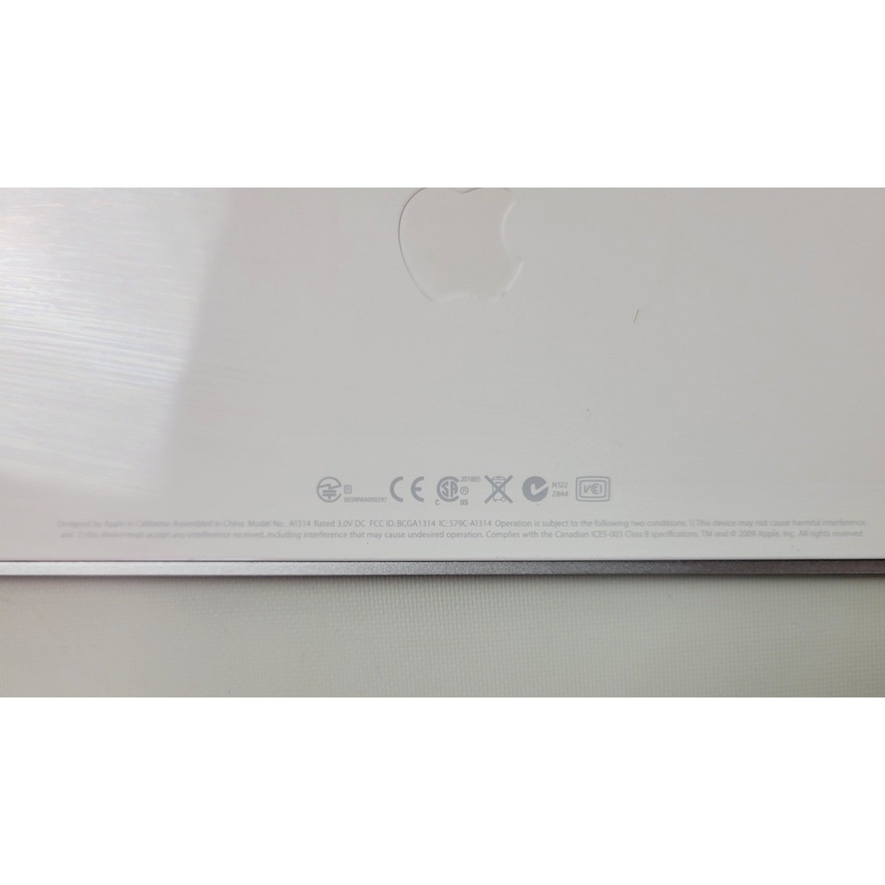 Apple Wireless Bluetooth Keyboard Silver Aluminum A1314 MC184LL/B Tested Working
