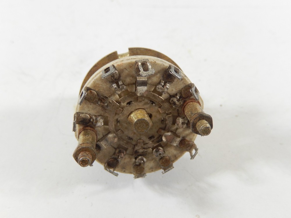 ASSORTED CERAMIC WAFER ROTARY SWITCH LOT OF 9