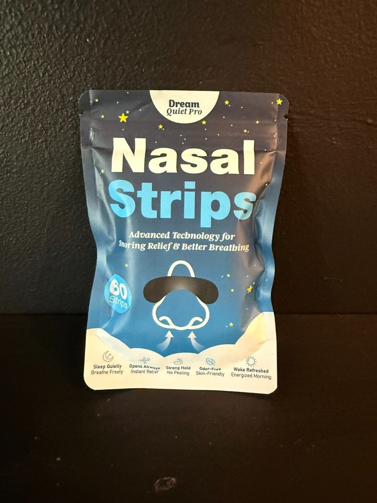 Dream ProNasal Strips for Snoring,Improves Sleep & Workout Performance-60 strips