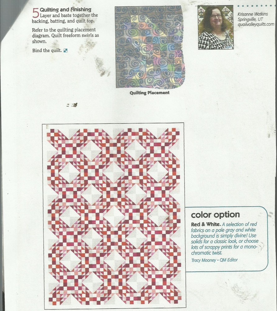 L0545 MILLERSBURGQUILT PATTERN/INSTRUCTIONS
