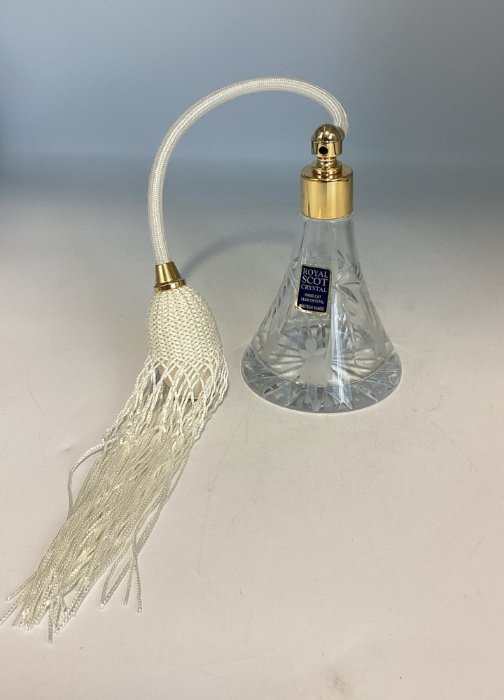Royal Scot Crystal Perfume Atomiser (STA)