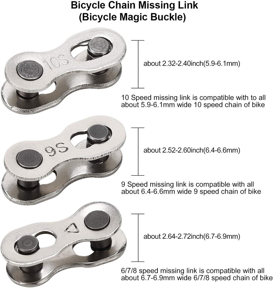 Bike Repair Chain Tool Set, Chains Checker Silver, Grey
