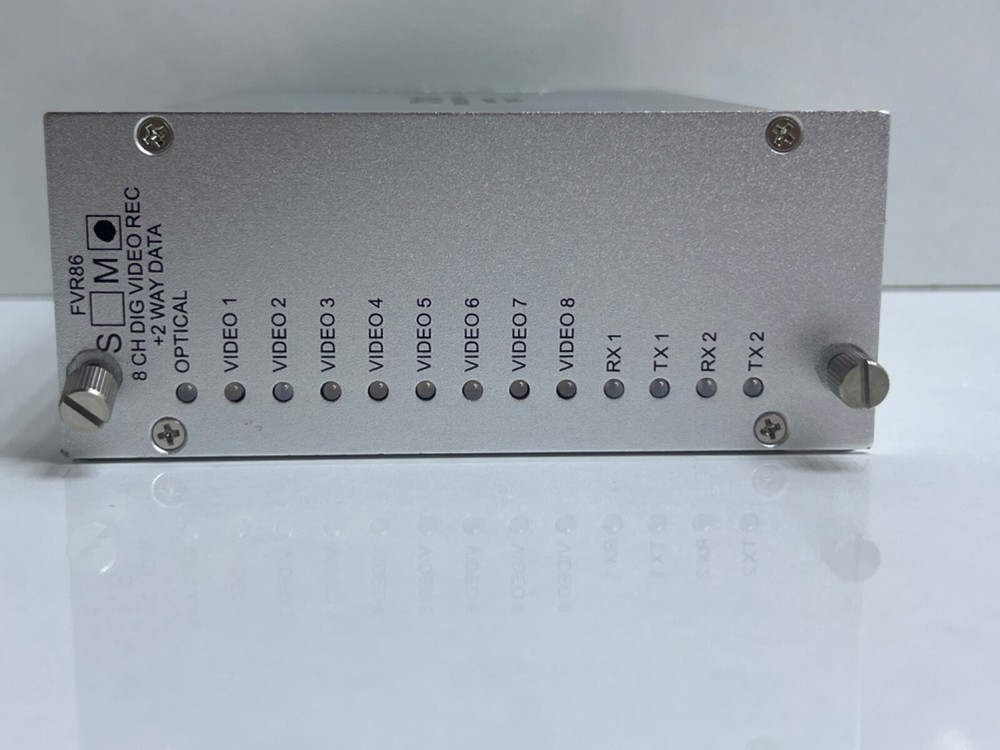 COMNET COMMUNICATION NETWORKS FVR86(M) 8 CH DIG VIDEO REC +2 WAY DATA