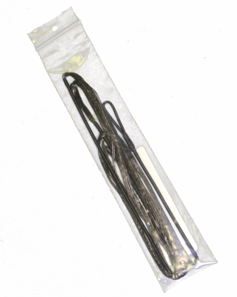 14 STRAND Black B-50 DACRON AMO LENGTH REPLACEMENT LONGBOW BOWSTRING STRINGS