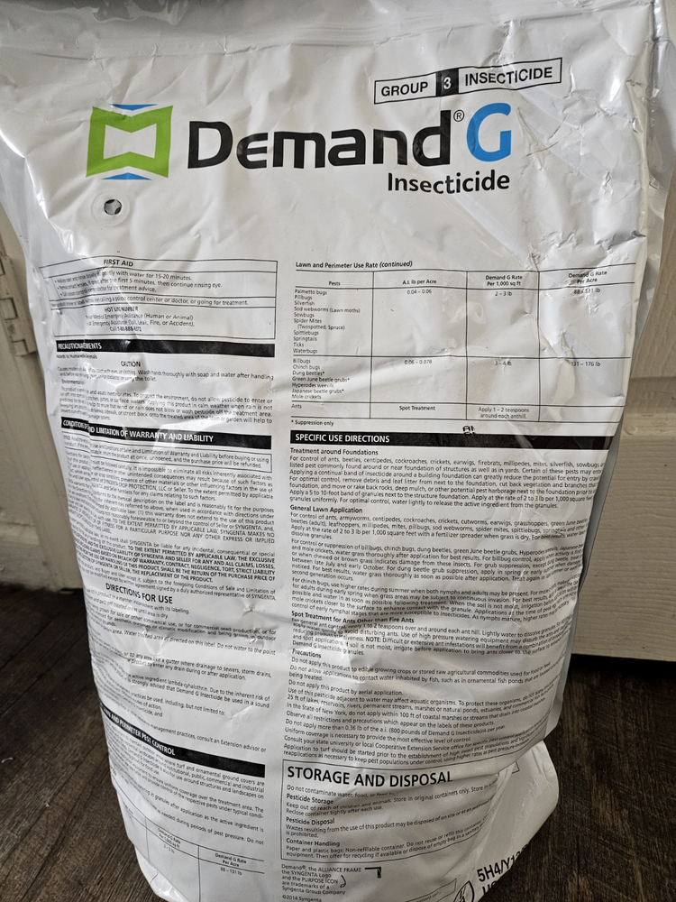 Demand G Granules ( 25 Lbs ) Demand Granular Insect Control For Lawn Pests