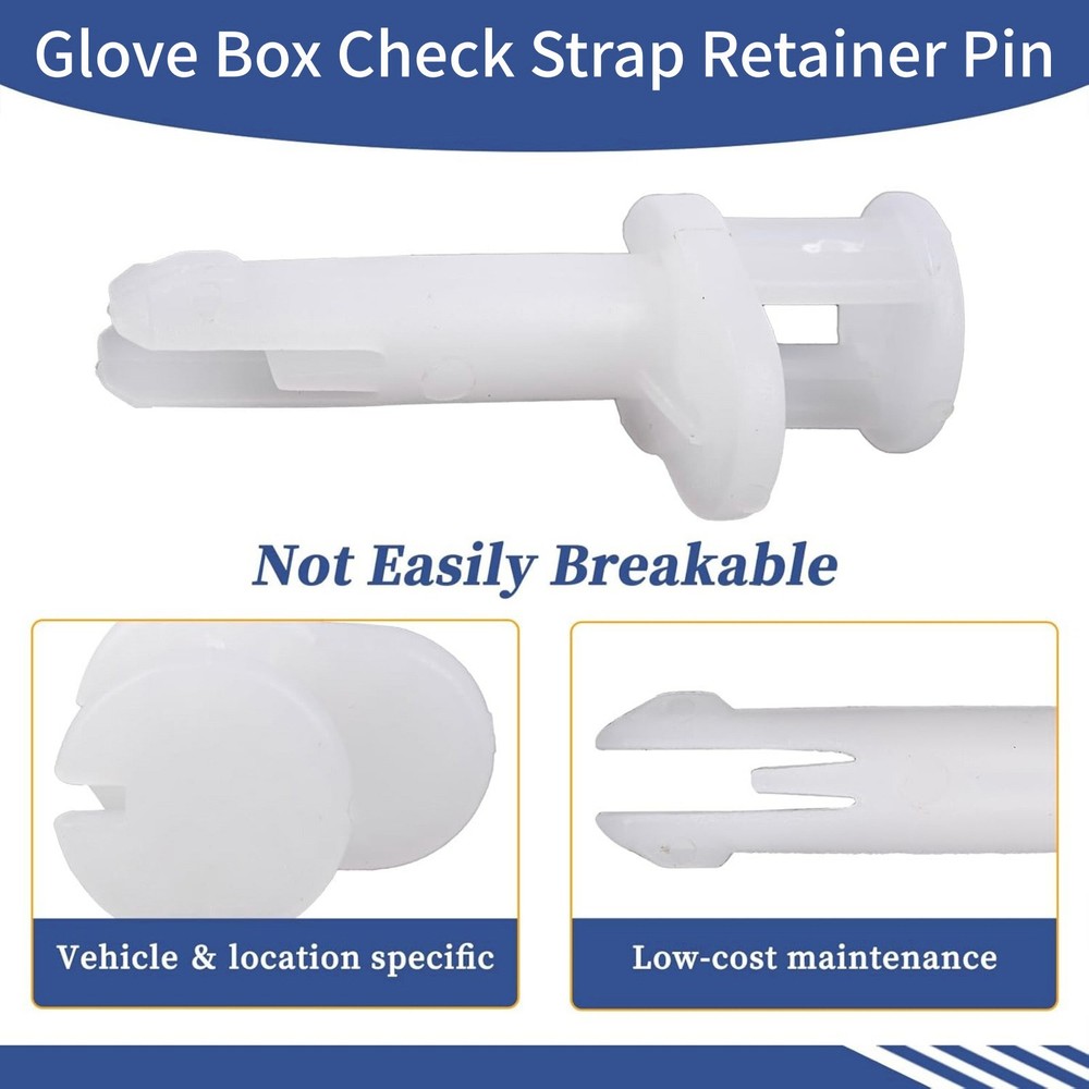 Glove Box Check Strap Retainer Pin Replacement For Ford Explorer Brand New