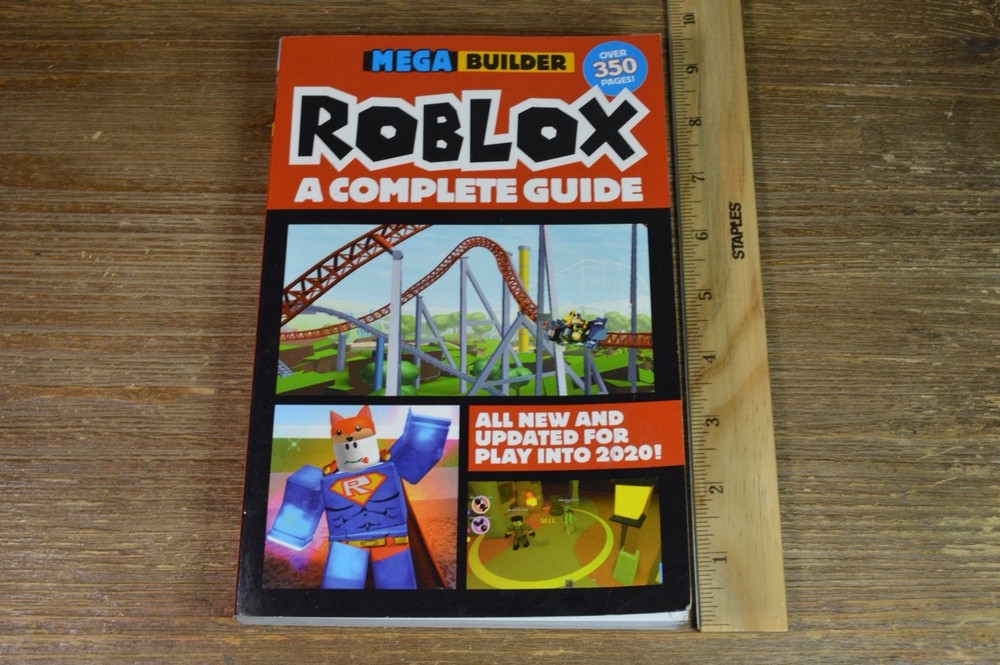 Roblox A Complete Guide Mega Builder Softcover Book Gaming Tips