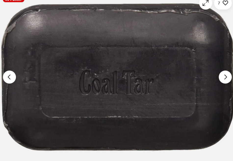 Soap Works Coal Tar Bar Soap, 6-Count
