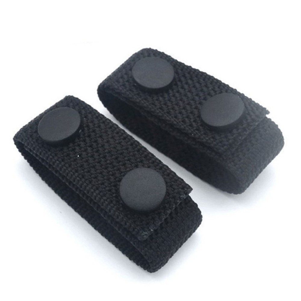 Buckle Keeper 4 Pack Nylon Belt Keeper Set for Secure Fastening