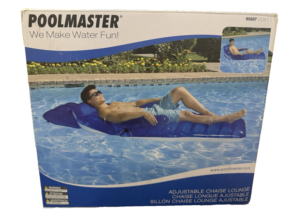 Pool Master 85687 Swimming Pool Adjustable Chase Floating Lounger Float